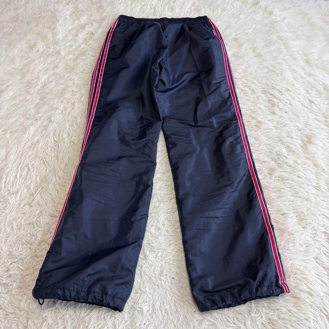 【アディダス】美品 セットアップ ボーダー ピンク Lサイズ レディース