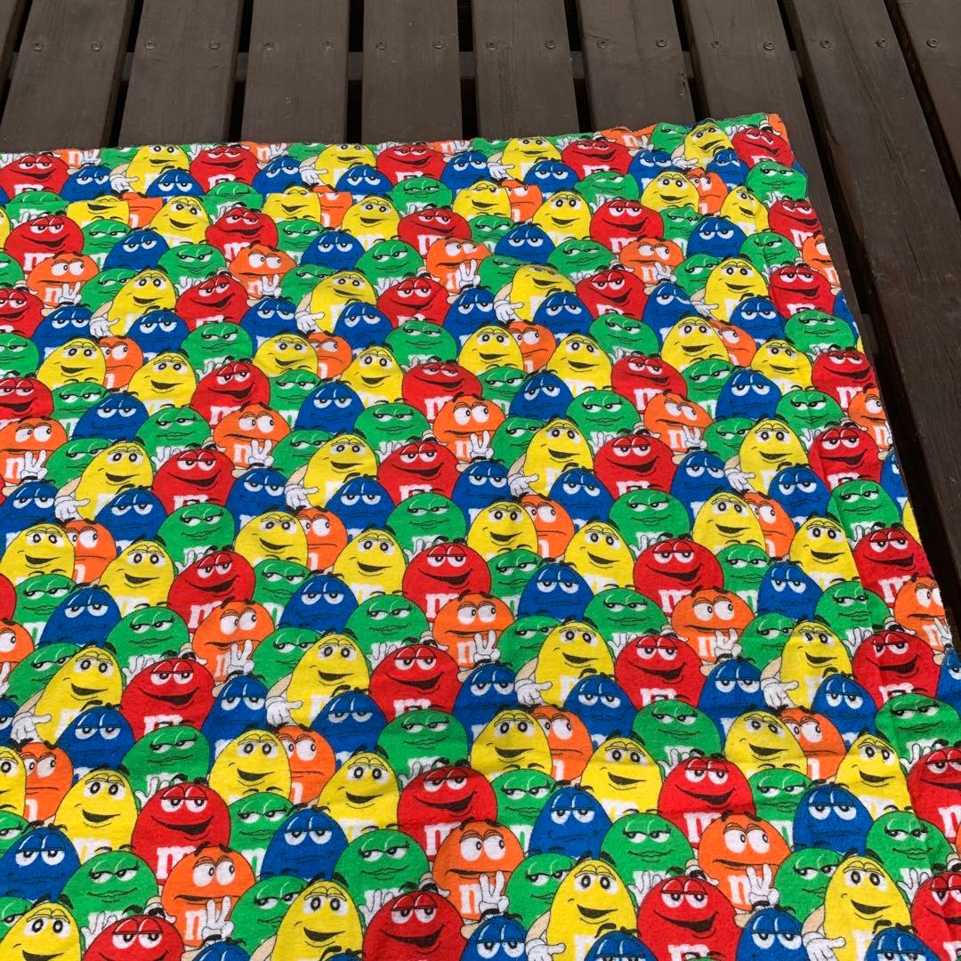M&M'sキャラクター　ビィンテージラグマット