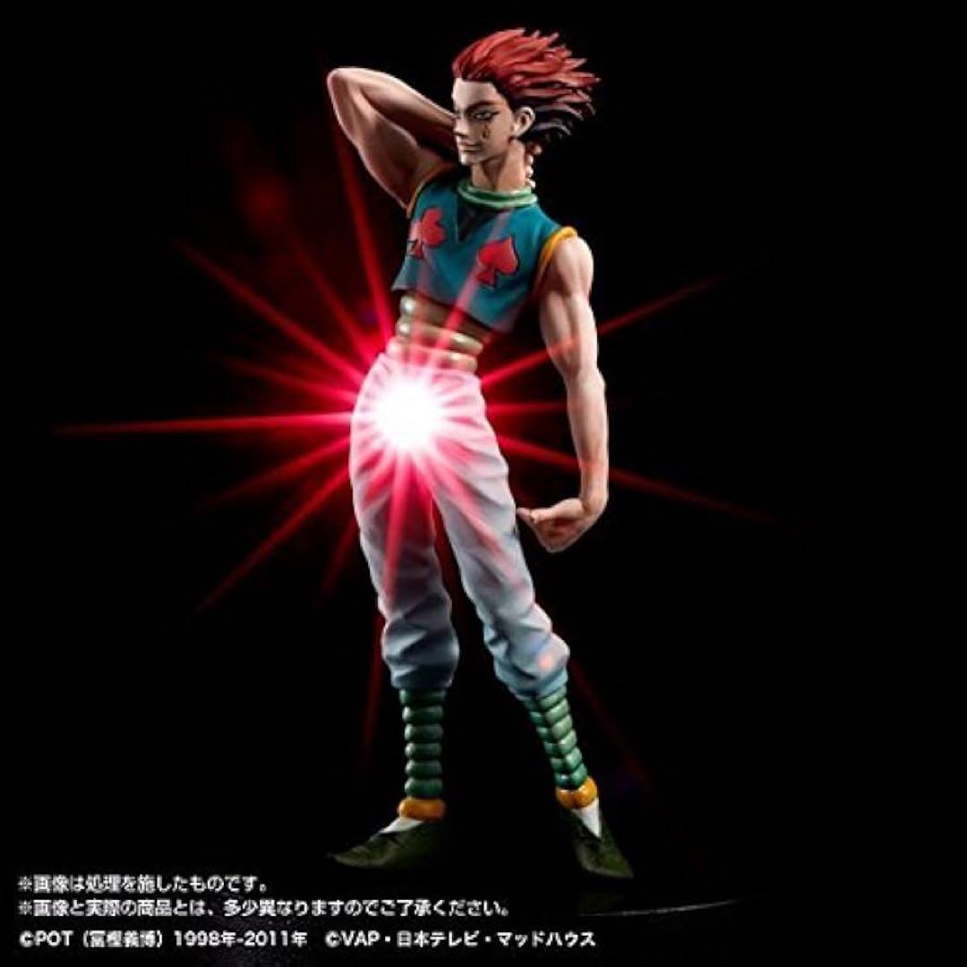 新品 プレミアムバンダイ限定 HUNTER×HUNTER光るHGヒソカフィギュア