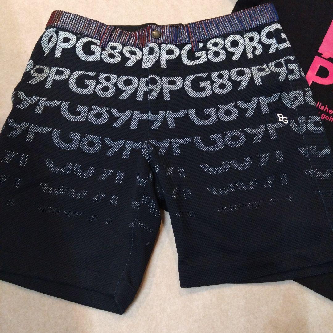 ★PEARLY GATES★美品♪ロゴハーフパンツ＆ポロシャツ サイズ6