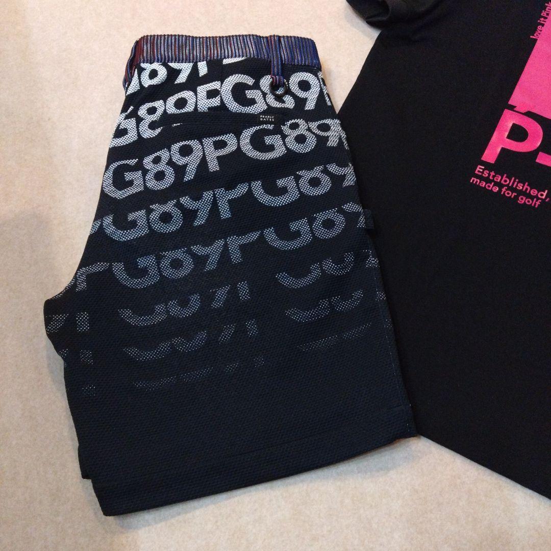 ★PEARLY GATES★美品♪ロゴハーフパンツ＆ポロシャツ サイズ6
