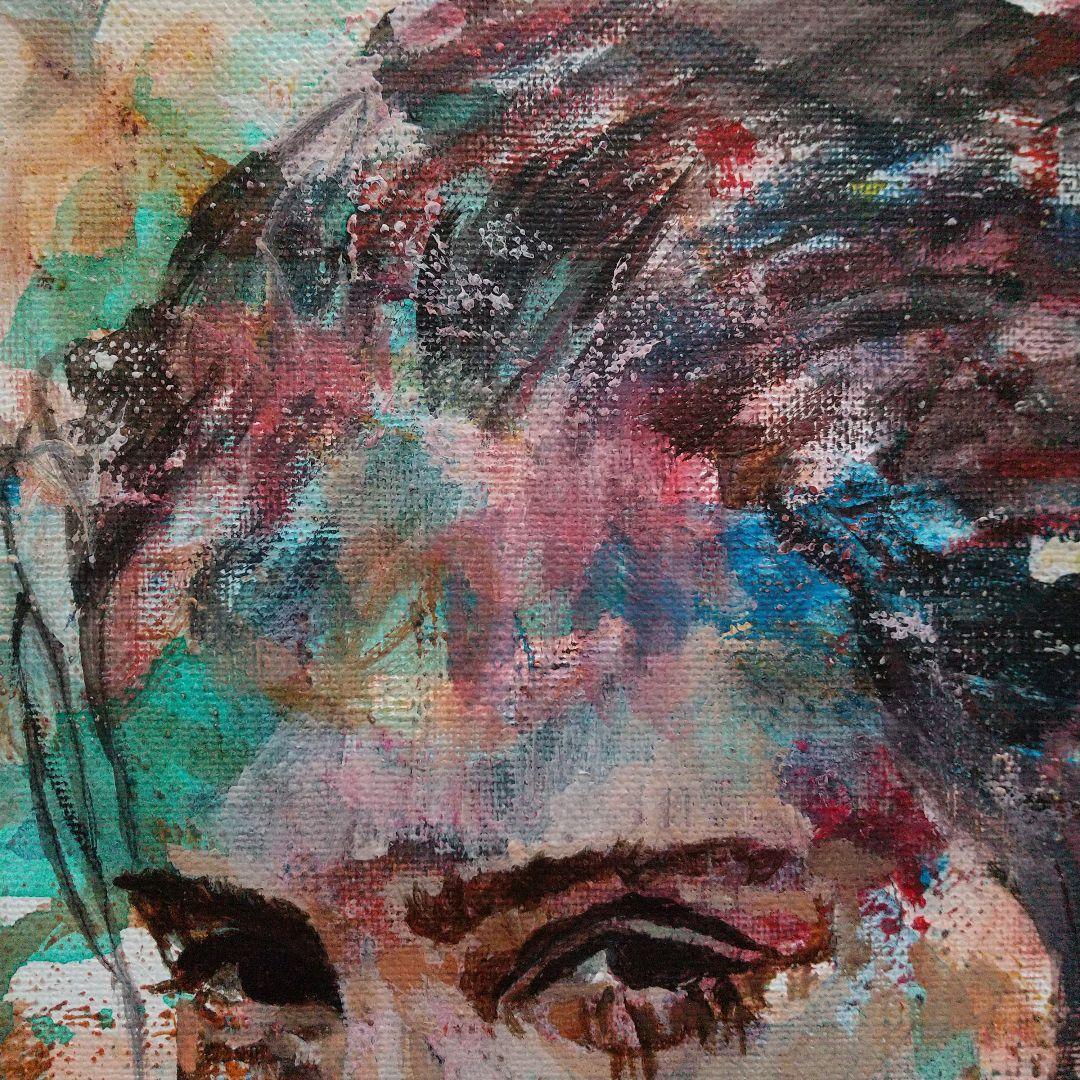 人物画#35 女性の肖像 アクリル画 3号