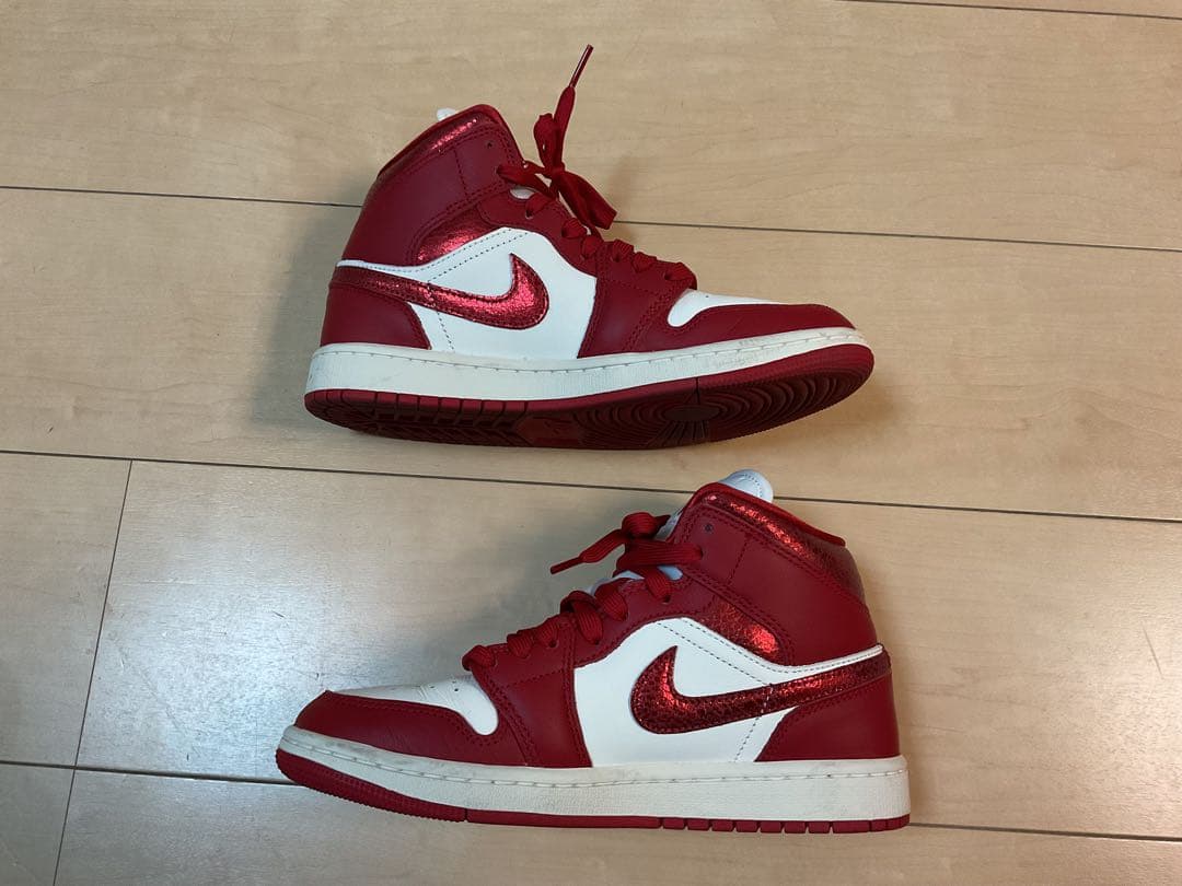Nike Air Jordan 1 ミッド SE セイル　24.5cm 美品