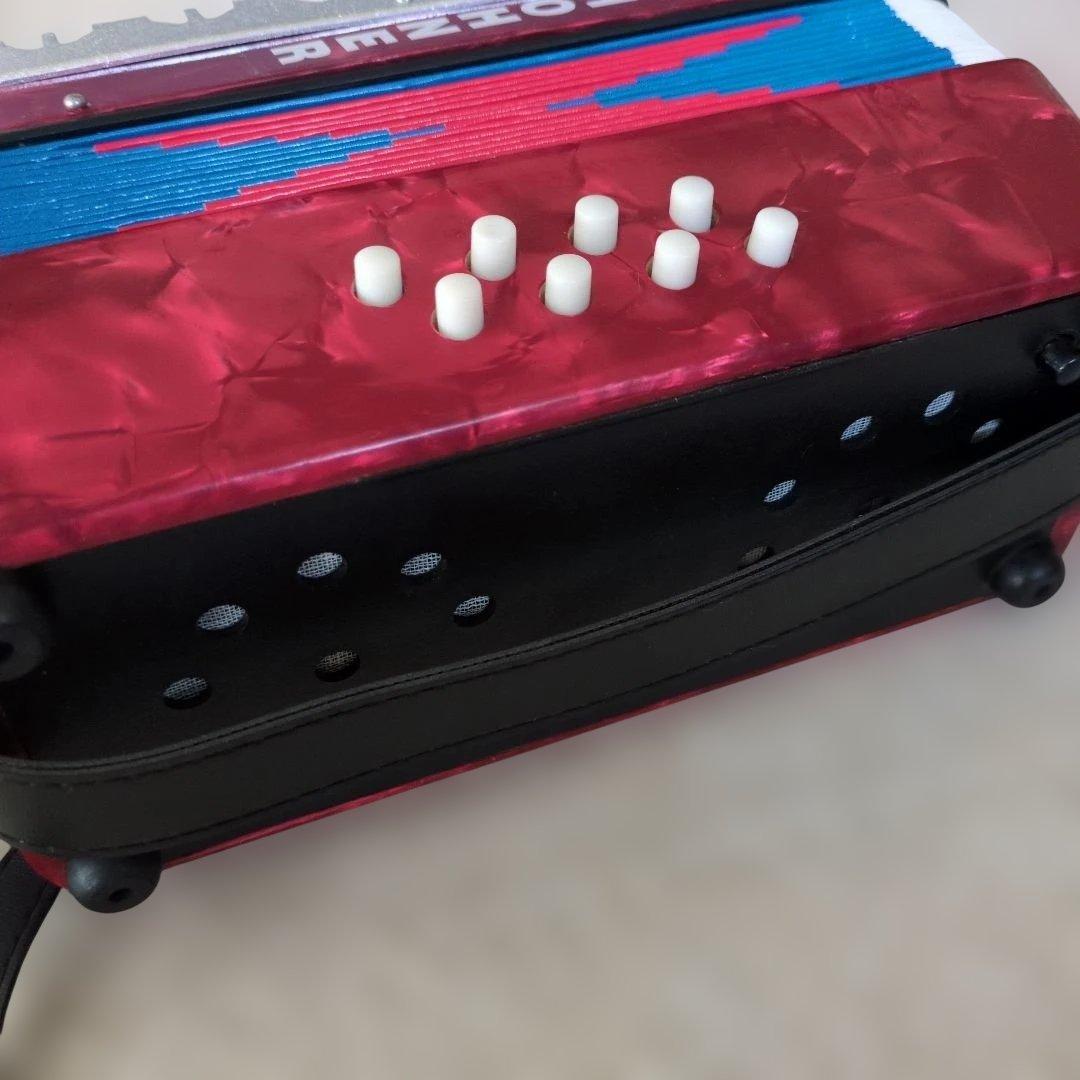 【レア】HOHNER/子供用 ミニアコーディオン / 17鍵 ホーナー新品同様