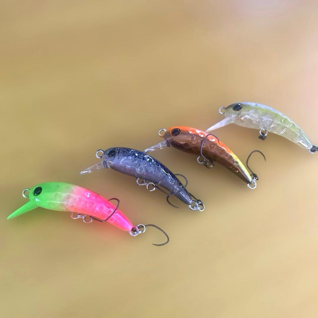ラッキークラフト WAH ワウ40HFG2 4個セット　オオツカオリカラ