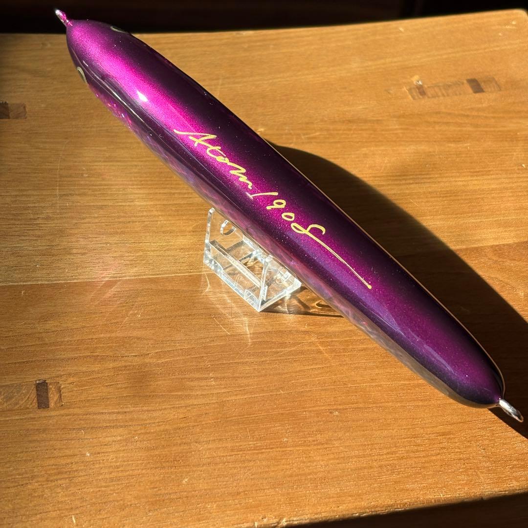 ヒラマサ ダイビングペンシル 190mm ハンドメイド Atom190f シェル