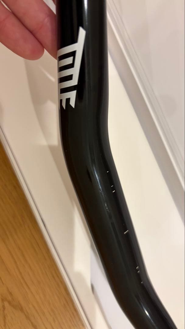 TITLE MTB AH1 ハンドルバー 31.8mm ライズ50mmブラック