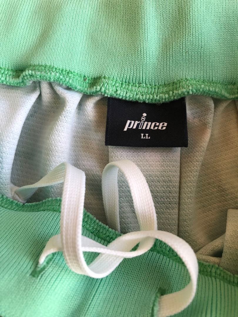 新品　Prince テニス　スコート グリーン　LL