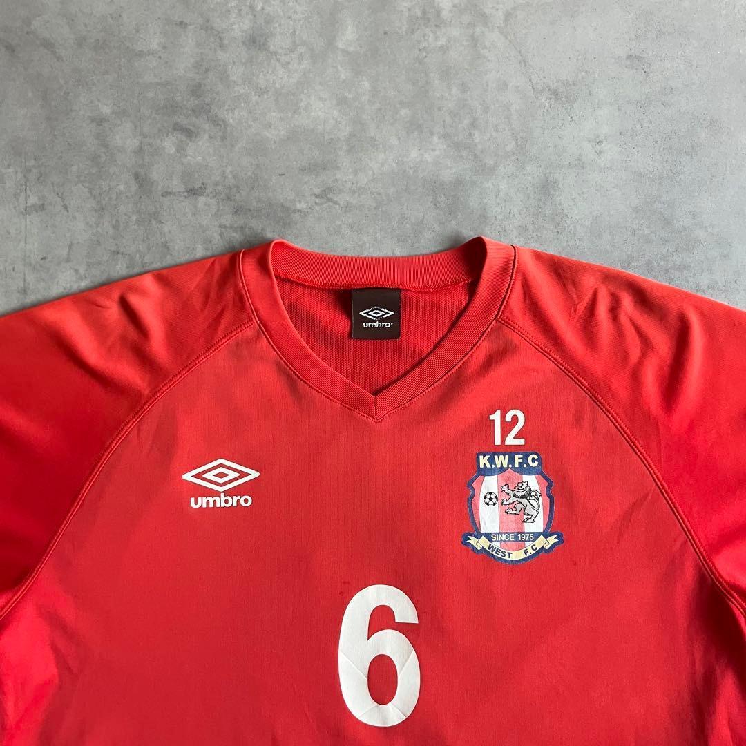 ウェア 00s y2k umbro soccer l/s kit uniform