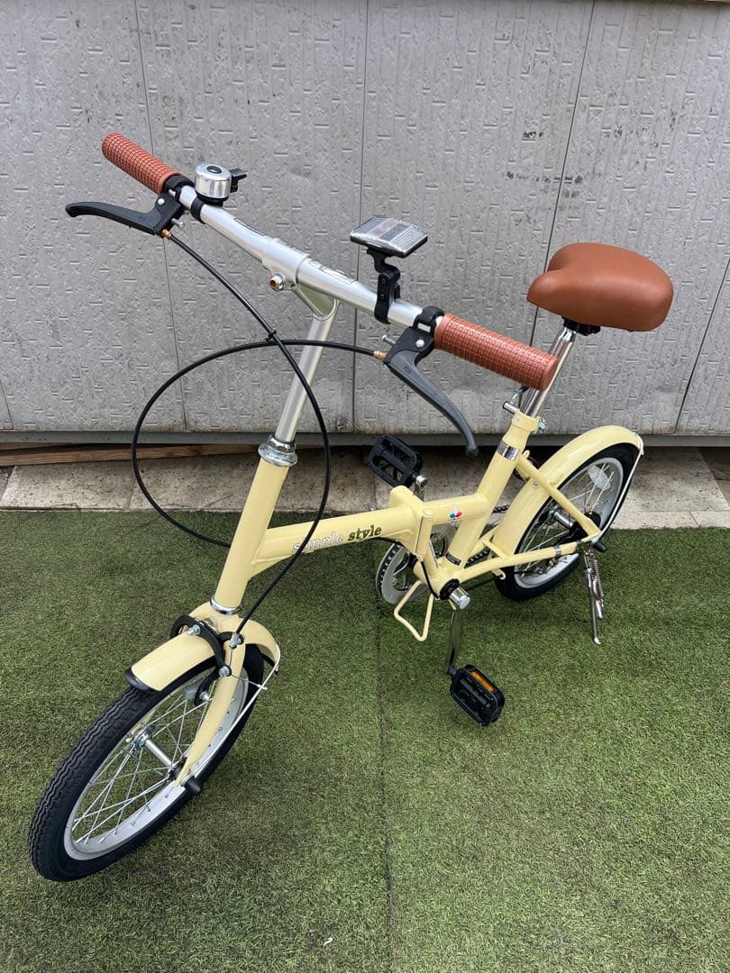 simple style 折りたたみ自転車 16インチ