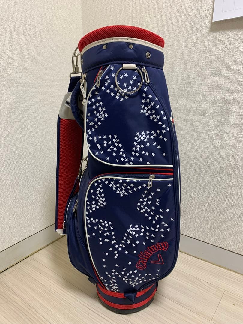 Callaway キャディバッグ 星柄 ネイビー