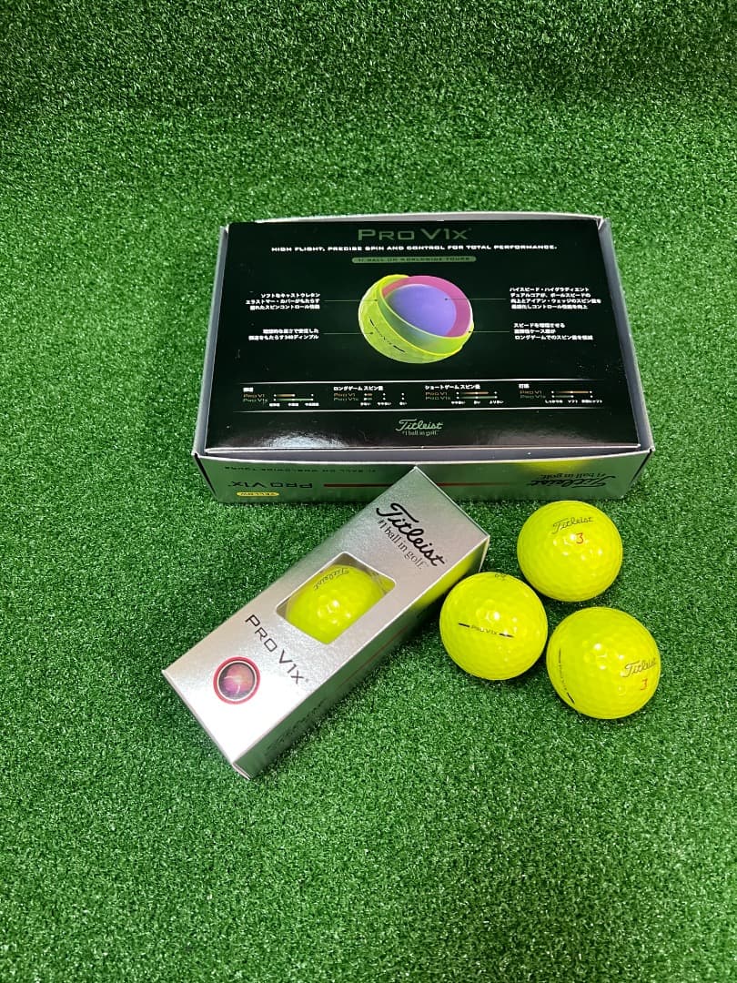 2025 タイトリスト【Titleist】PRO V1x【イエロー】2ダース