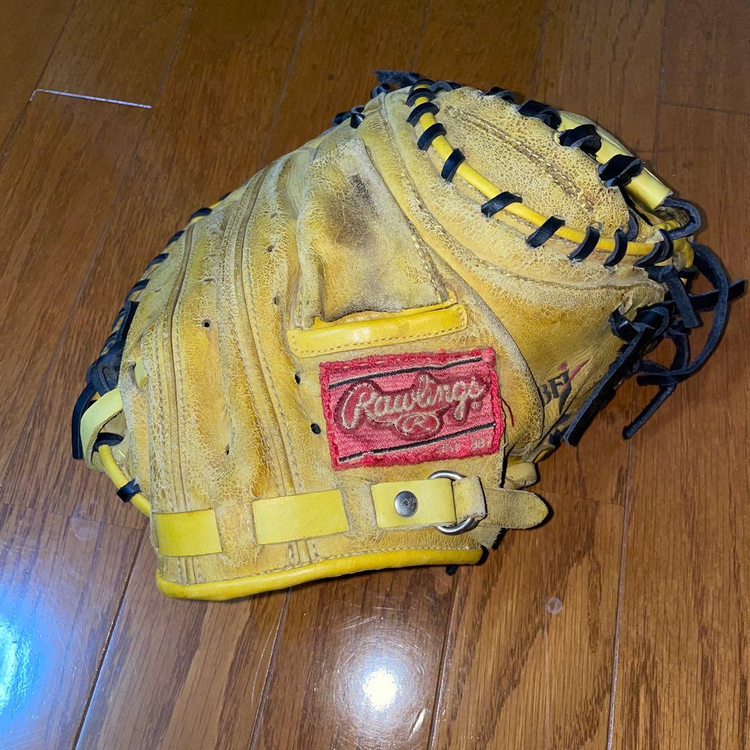 Rawlings BF7 キャッチャー用グローブ イエロー