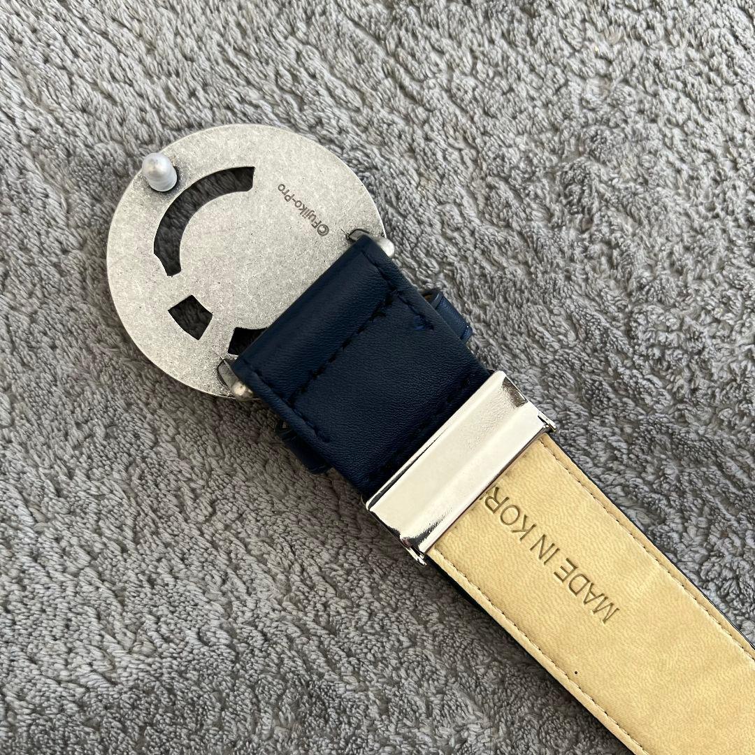 ジャックバニー　ドラえもん　パーリーゲイツ　ベルト　レザー　ゴルフ　金具