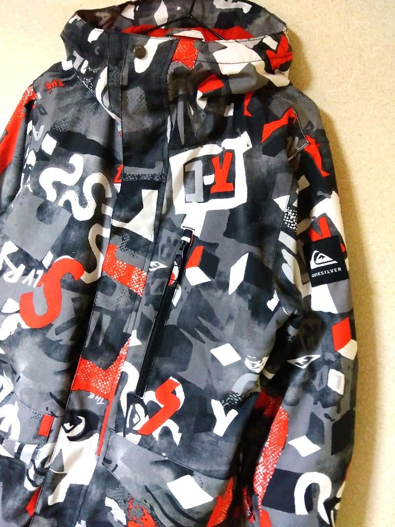 クイックシルバー　スノボー　メンズ　スノボウェア　ジャケット　スノーボード