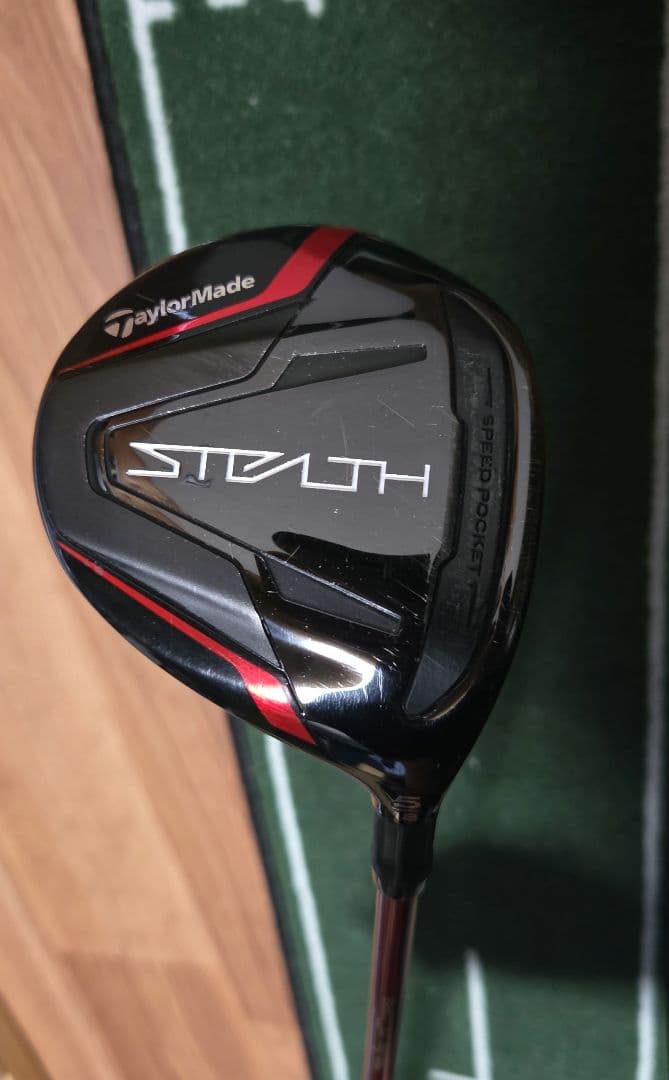 TaylorMade ステルス 5w ベンタスレッド7x ヘッドカバー付