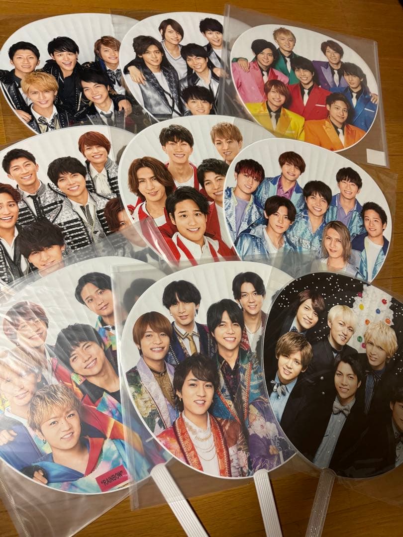 【Jr.〜AWARDフルセット】神山智洋　集合　公式うちわ　29枚まとめ売り