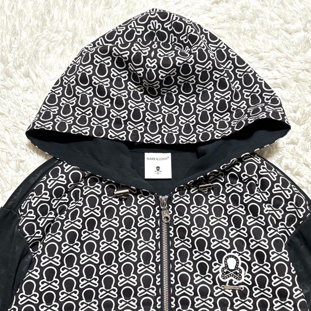 【極美品】 マークアンドロナ ジャケット フリース ジップパーカー 50 XL