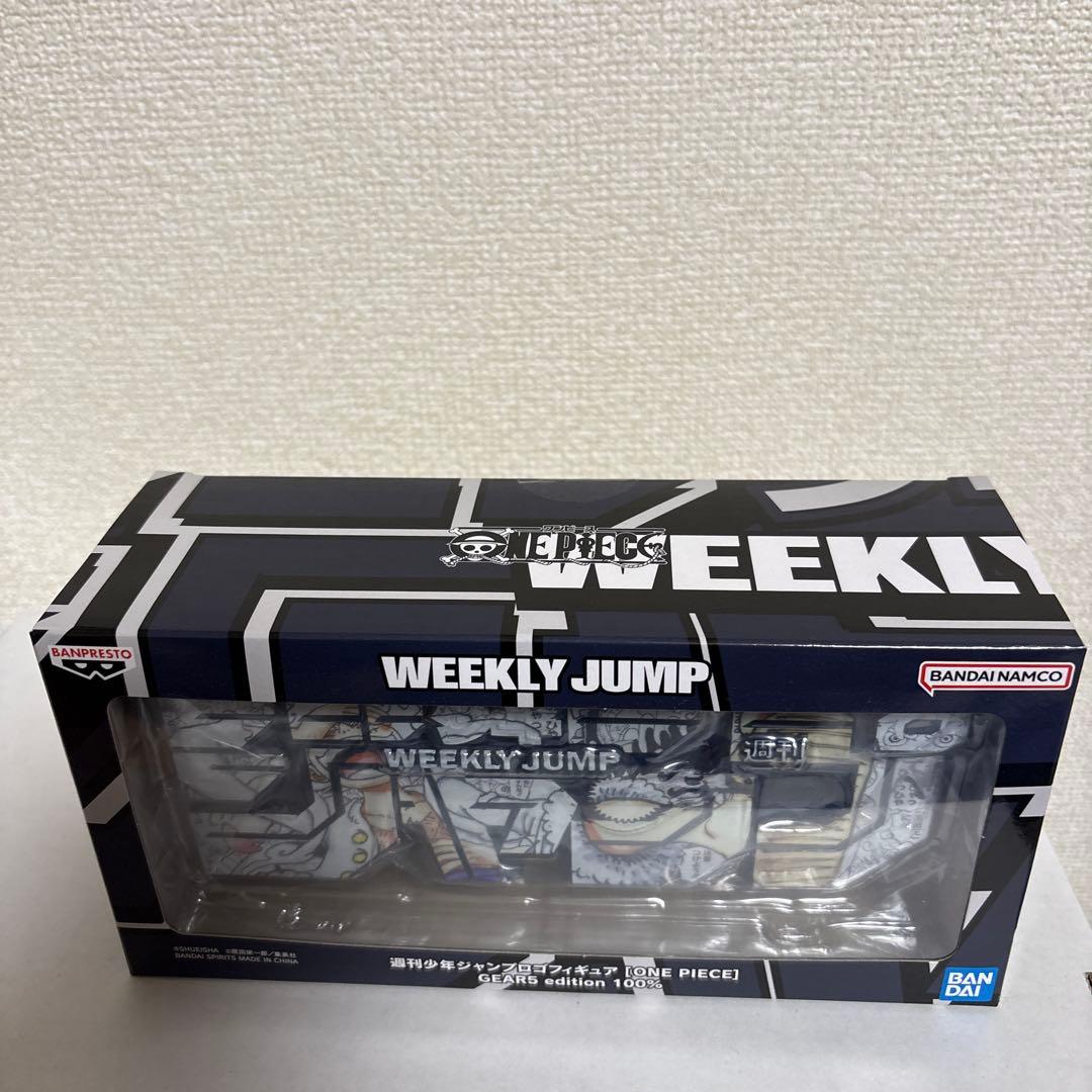 週刊少年ジャンプ　ロゴフィギュア　ワンピース　ONE PIECE GEAR5