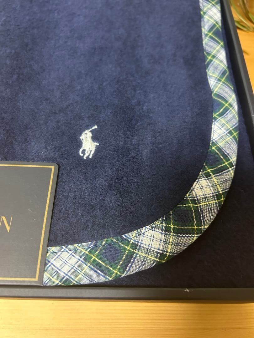 Ralph Lauren ハーフコットン　ブランケット ラルフローレン