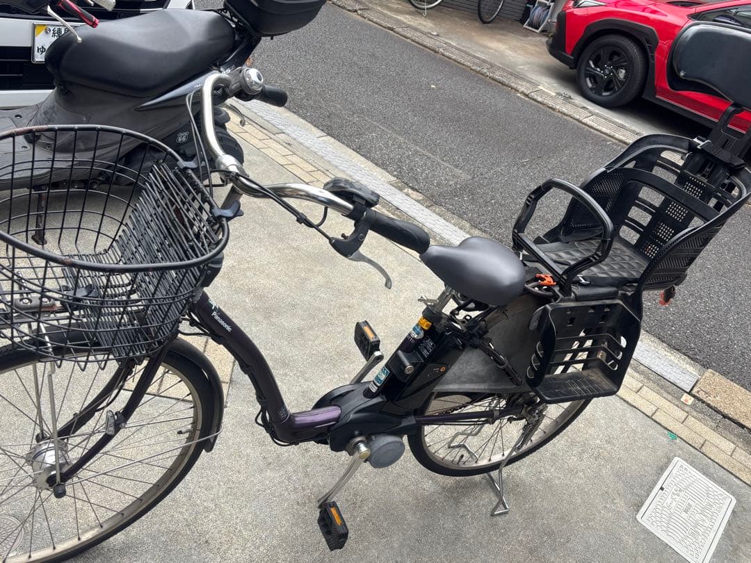 子ども乗せ電動自転車　パナソニック　26インチ