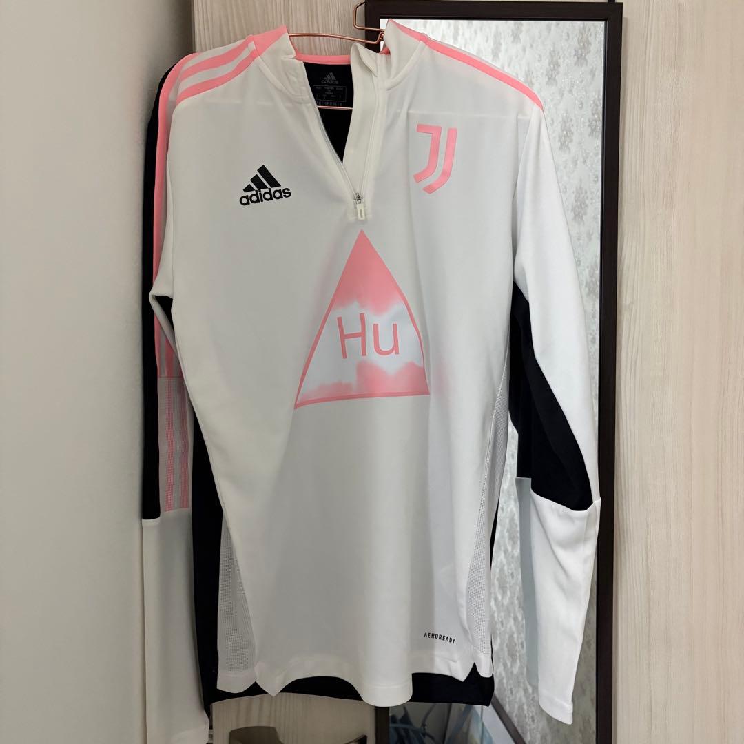 adidas Juventus コラボ ジャージ ホワイト ピンク