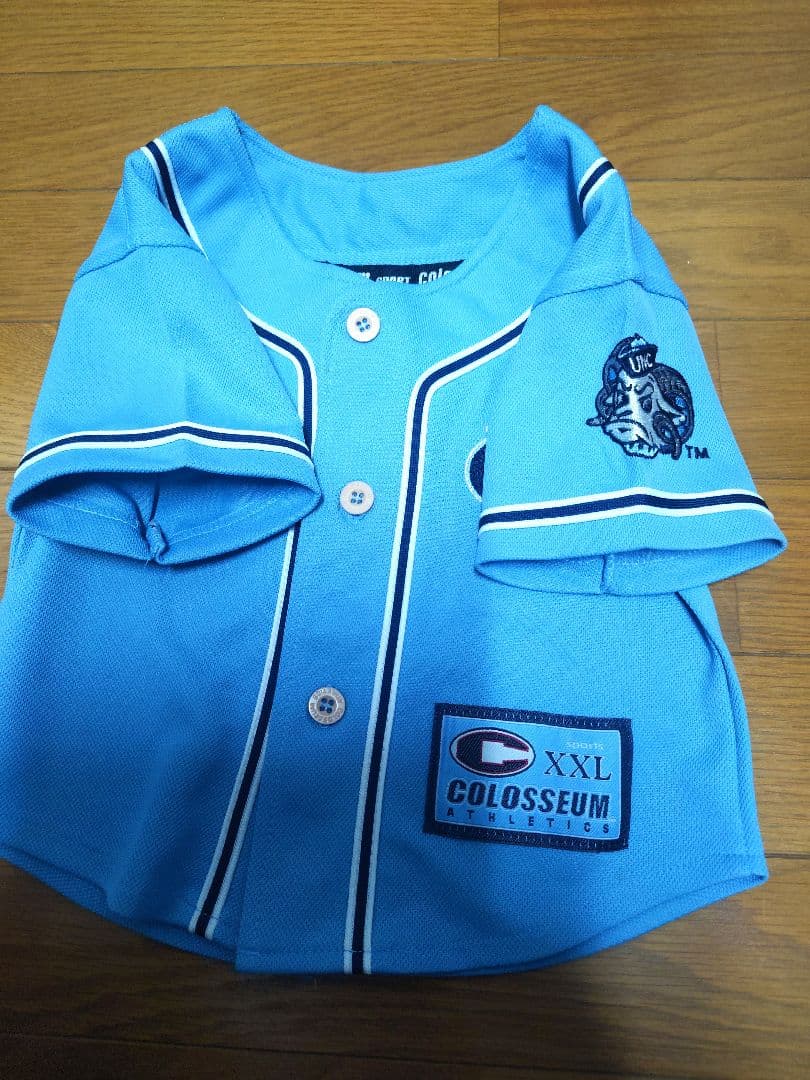 UNC Tar Heels ノースカロライナ ベースボールシャツ 古着