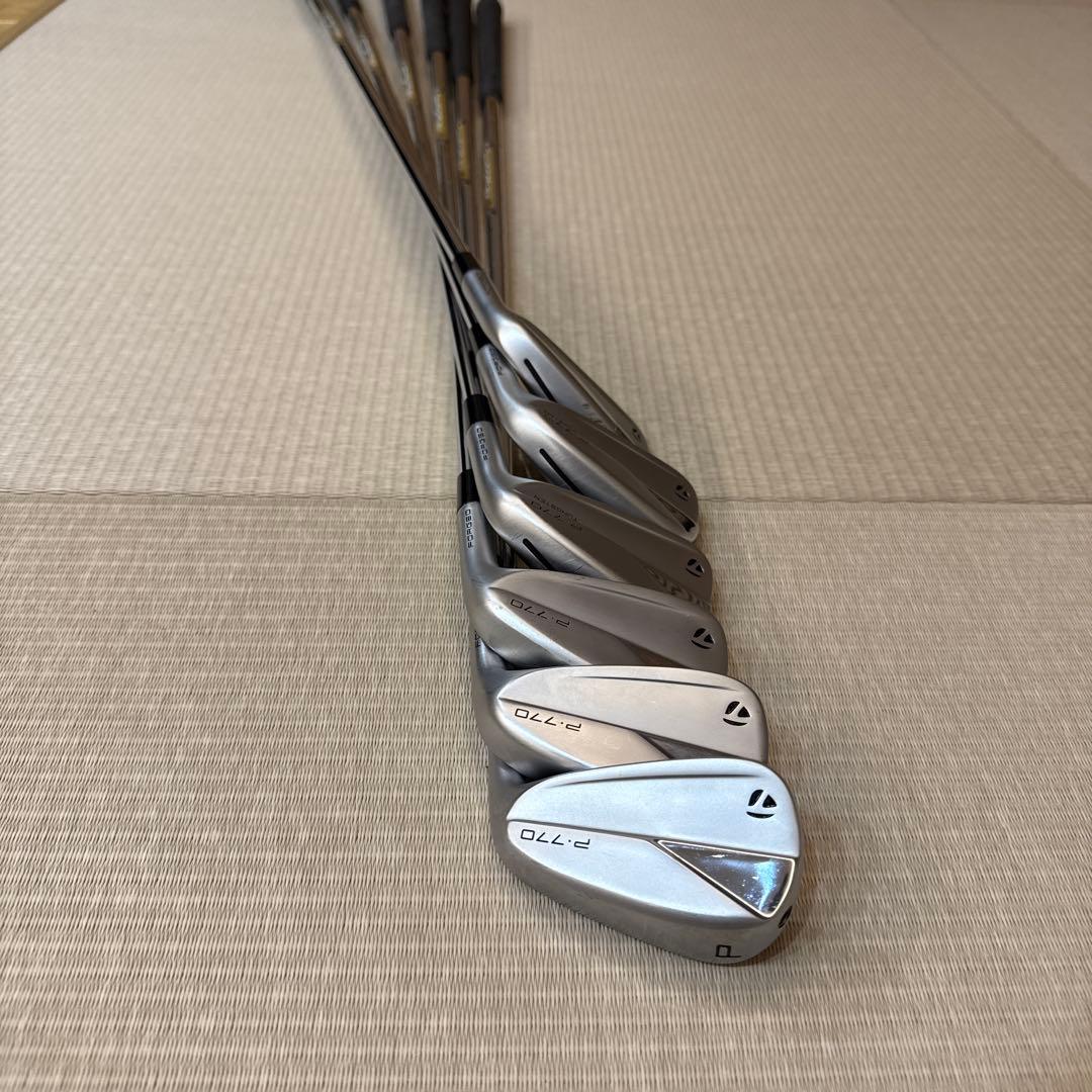 TaylorMade P-770 2023 ツアーイシュー アイアンセット 6本
