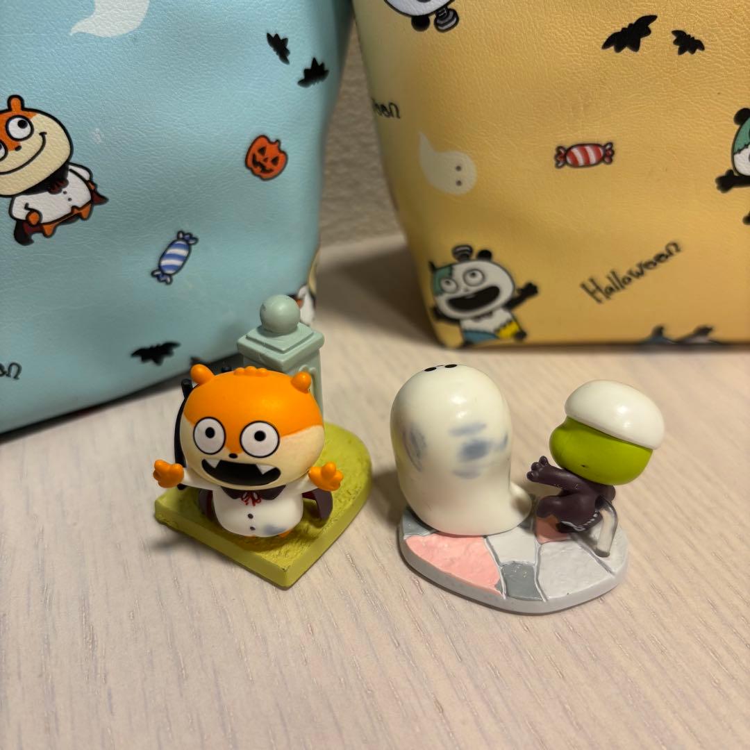 【にしむらゆうじ】スタジオUG ハロウィン ポーチ&フィギュア&シール コンプ