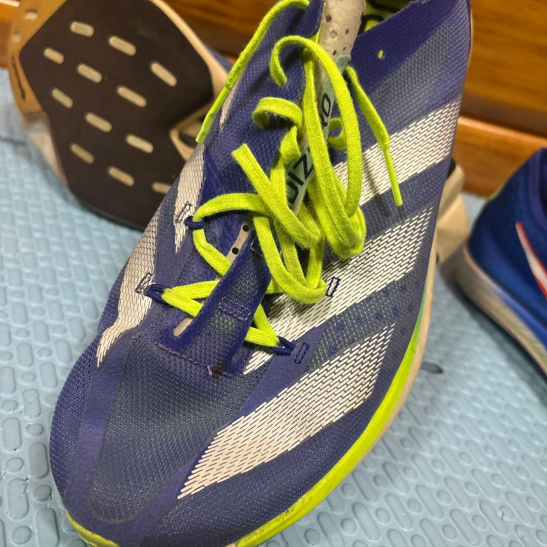 アデオスプロ3 ブルー adidas アディゼロ 27.5