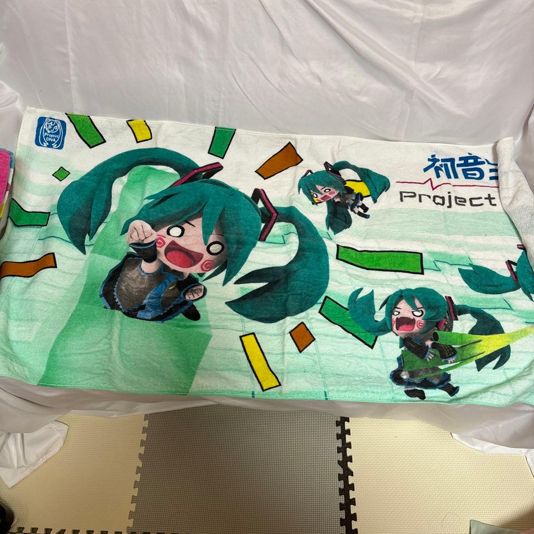 【レア】初音ミク　project DIVA タオルセット　はちゅね