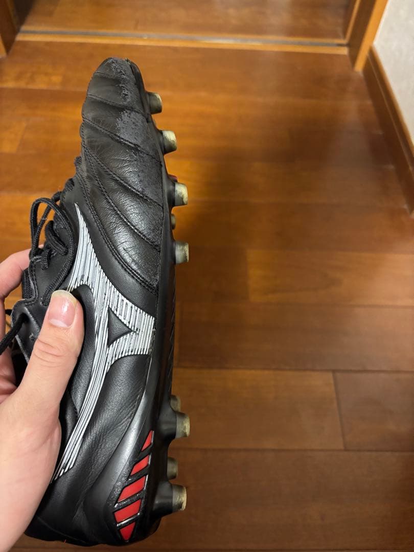 Mizuno Morelia ブラック モレリアネオスリー neo3 28.5