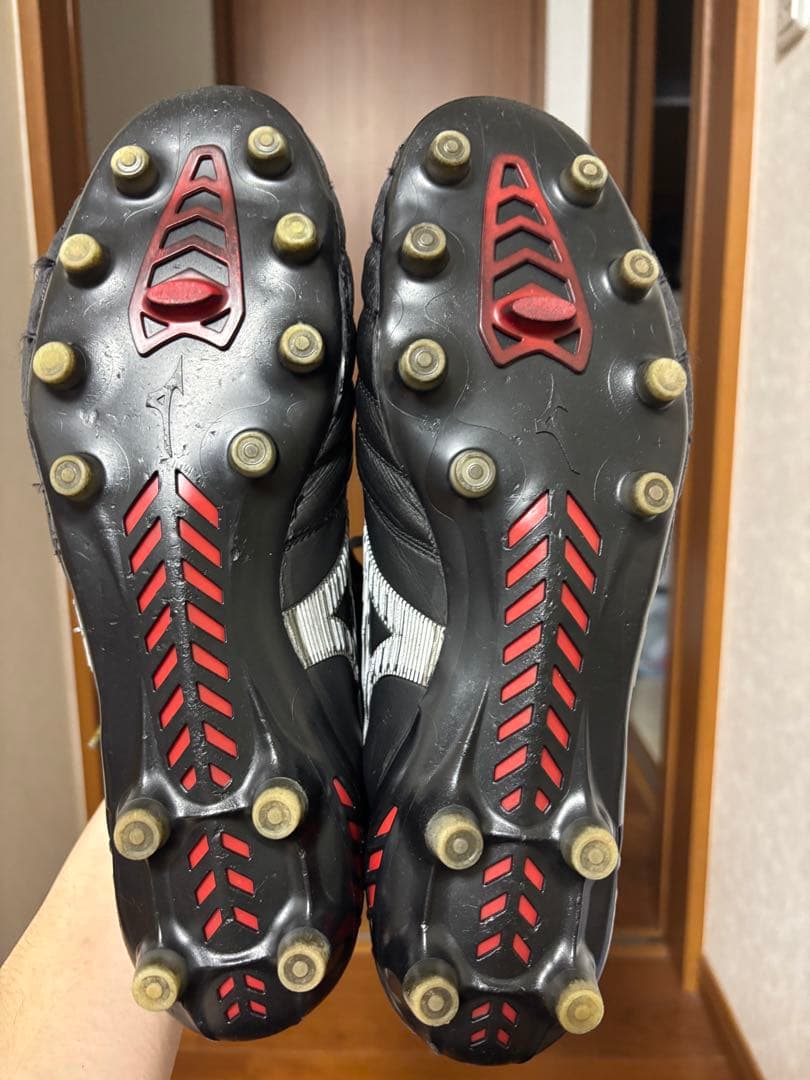 Mizuno Morelia ブラック モレリアネオスリー neo3 28.5