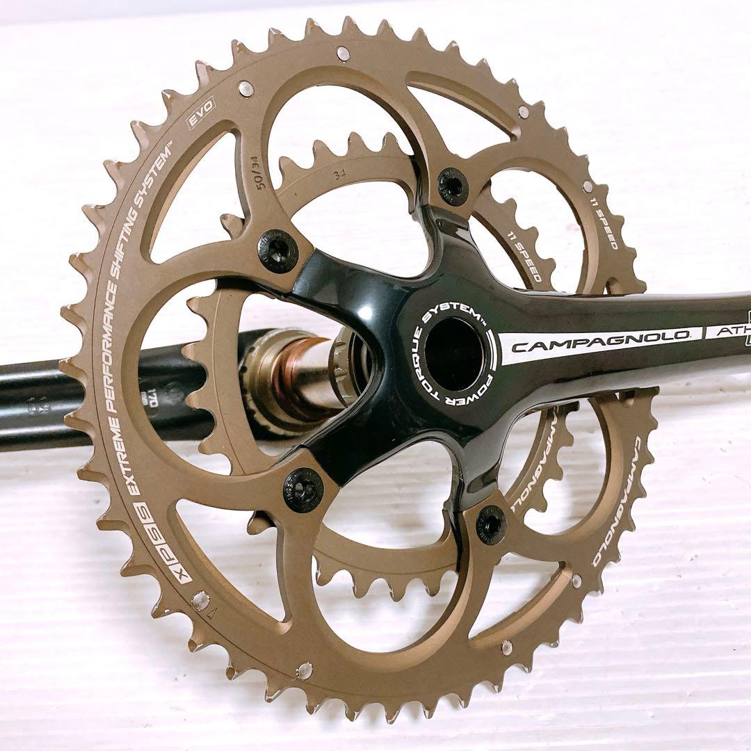 カンパニョーロ アテナ 11速 50/34t 170mmクランクセット