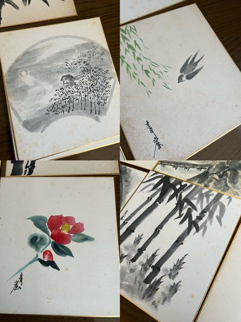 絵 色紙 掛け軸 置物 55点 まとめ売り ジャンク