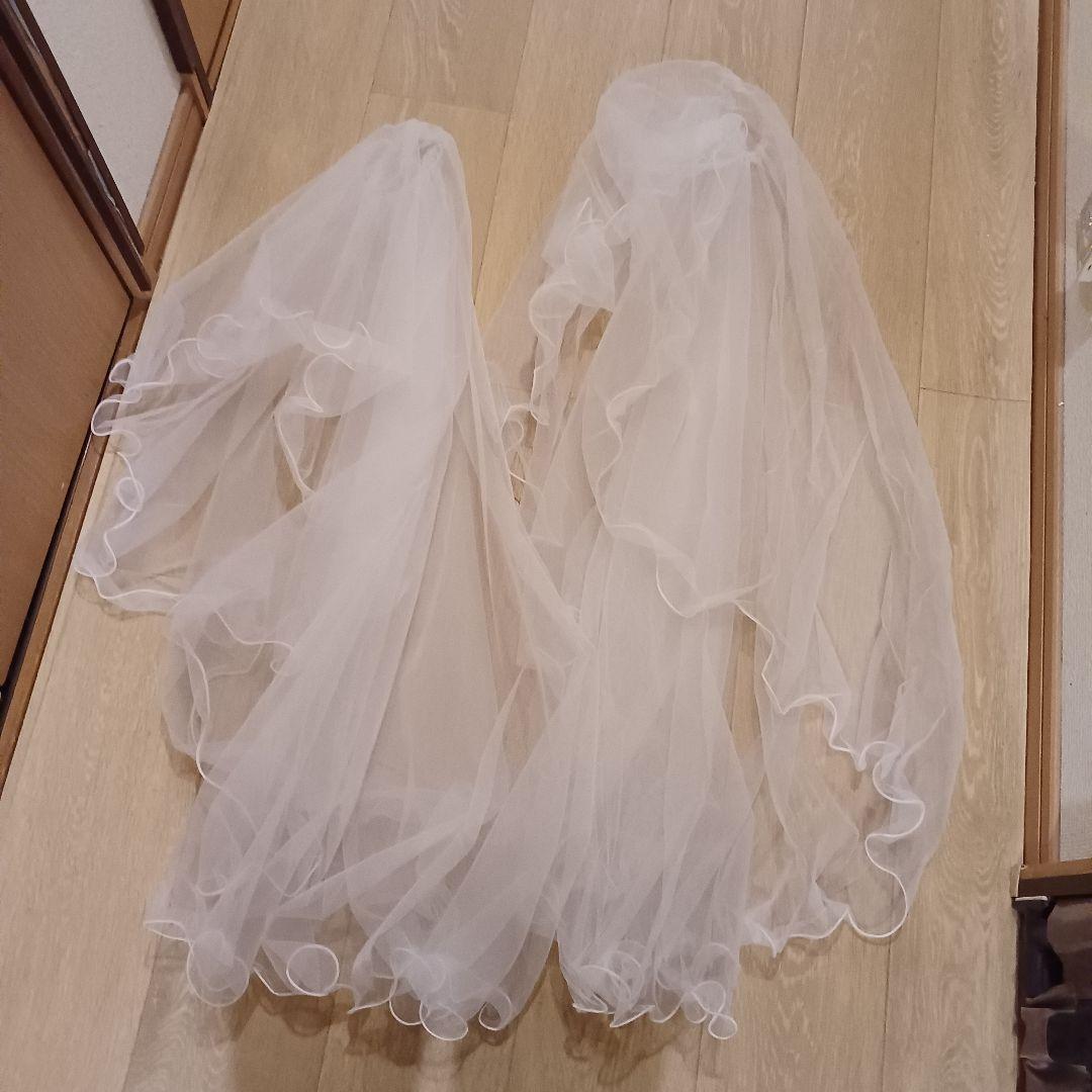 水色の長袖フレアドレス新品未使用