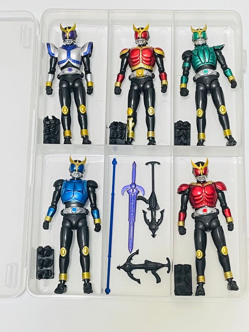食玩 shodo 掌動-xx 仮面ライダー　クウガ、ディケイド他 9体まとめ売り