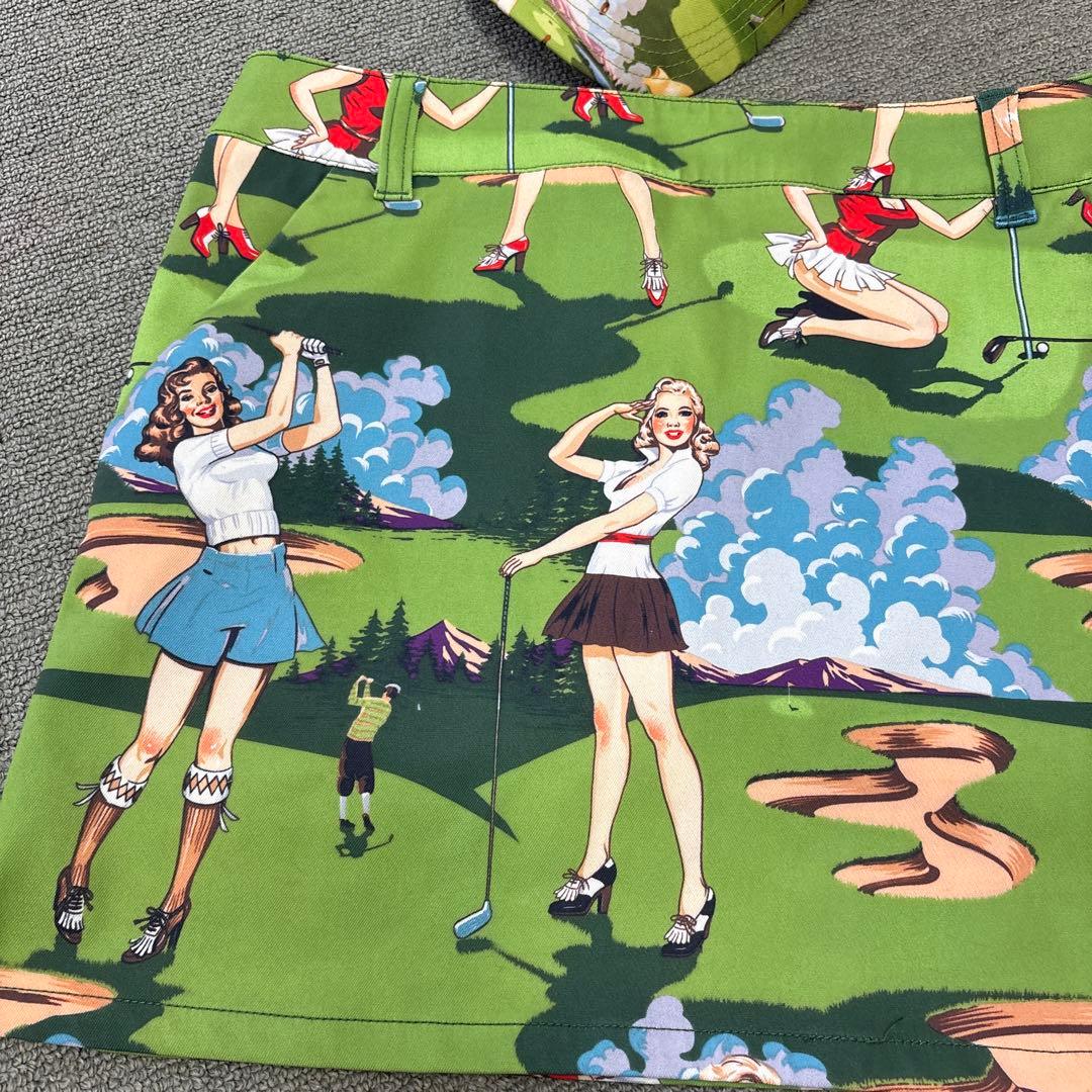ラウドマウスレディース。スカート、サンバイザー美品‼︎ 大きいサイズ L