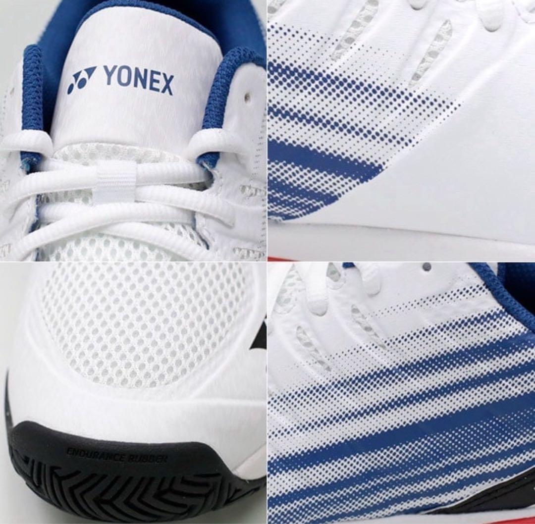 YONEX テニスシューズ 3E設計 クレー砂入り人工芝用 ローカット 24.0