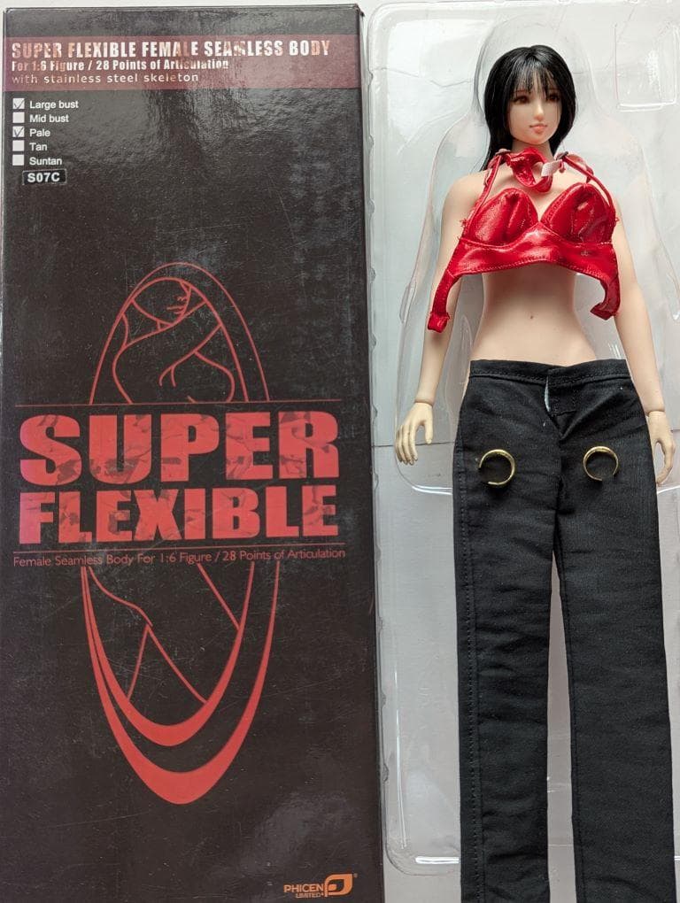 TBLeague S07C オリジナルヘッド＆衣装付き シームレス 人形
