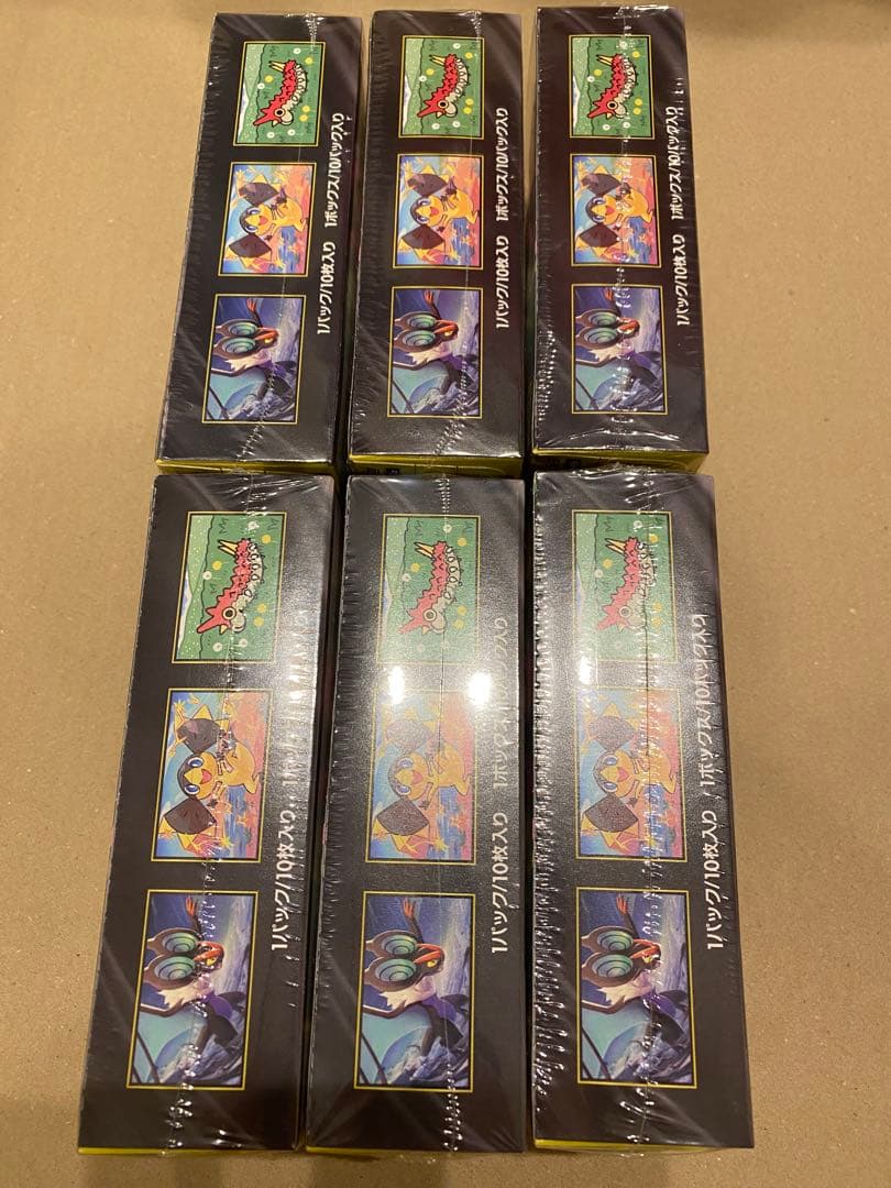 ポケモンカードゲーム MEGA ドリームEX 6個セットシュリンク付き