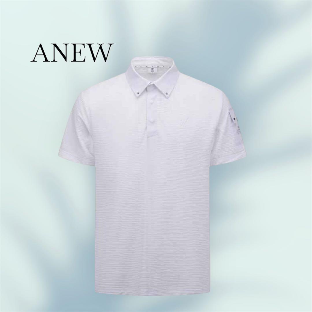 新品⭐️タグ付き ⭐️XL ANEW メンズ ポロシャツ　ホワイト
