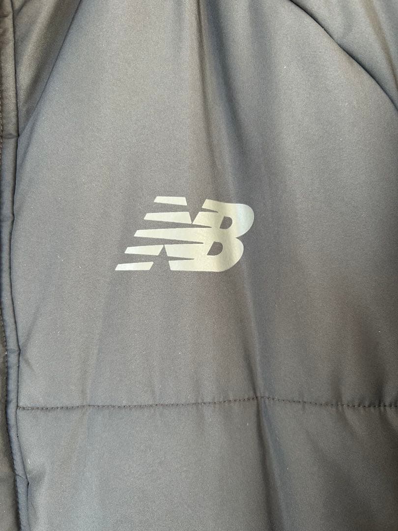 New Balance 黒 ベンチコートＬ