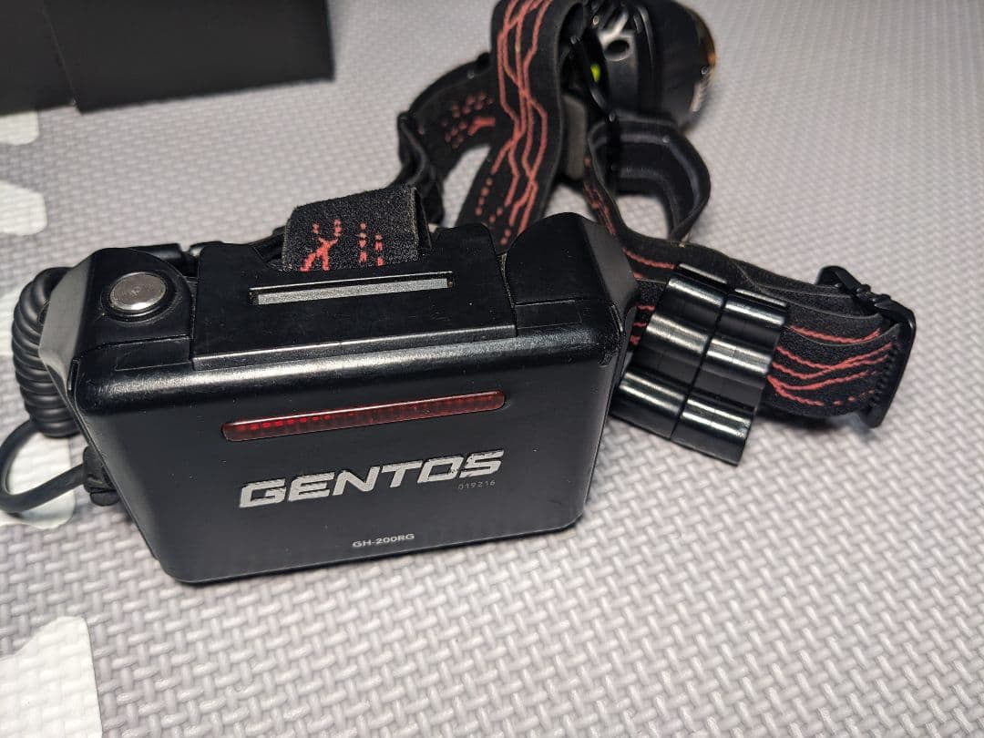 ジェントスGENTOS GH-200RG ヘッドランプ