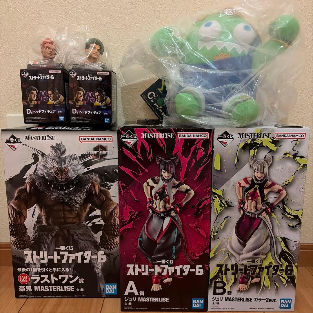 r*迎様 ストリートファイター6 一番くじ A賞 B賞 ジュリ ラストワン賞 豪