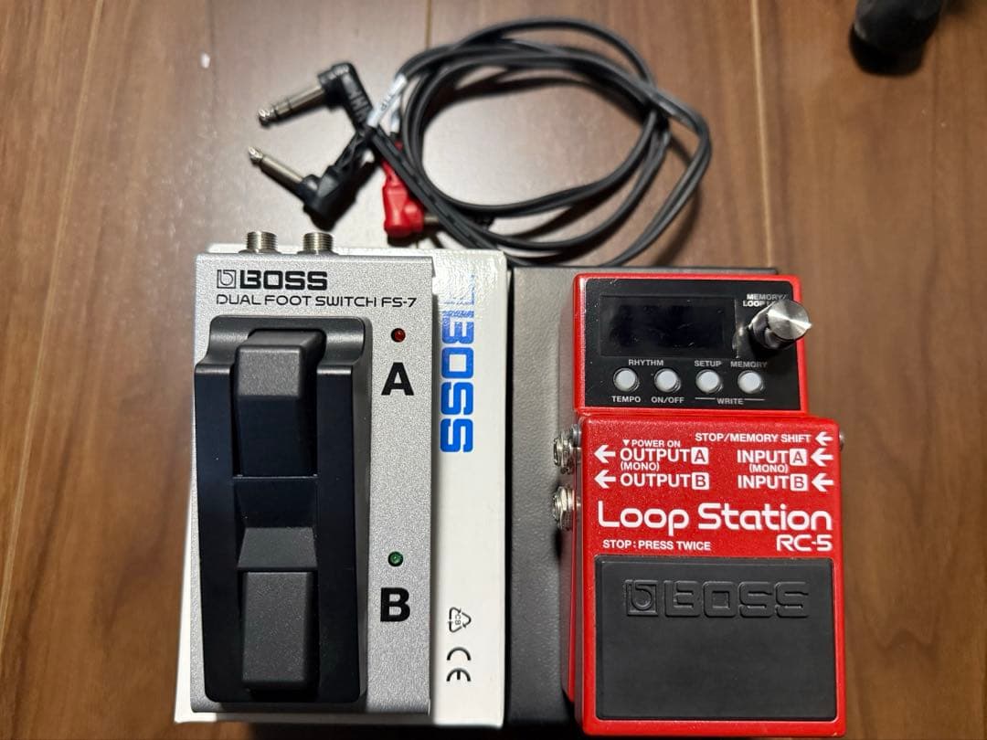 BOSS ループステーション rc-5 FS-7 ケーブルセット
