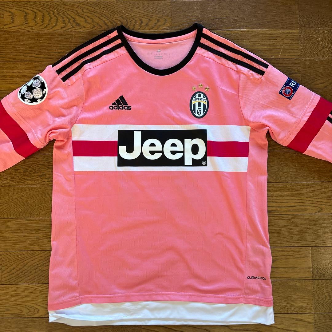 Juventus ピンク 長袖 シャツ