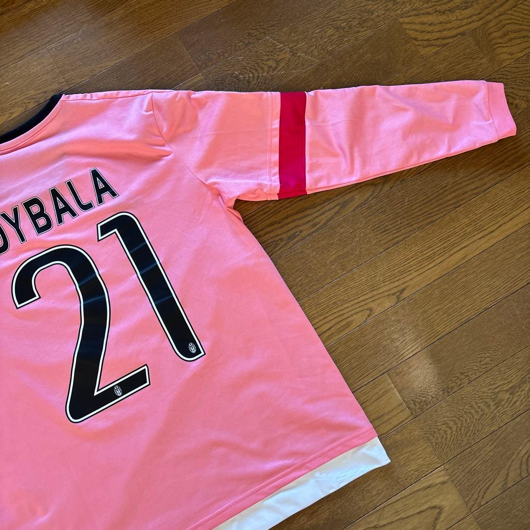 Juventus ピンク 長袖 シャツ