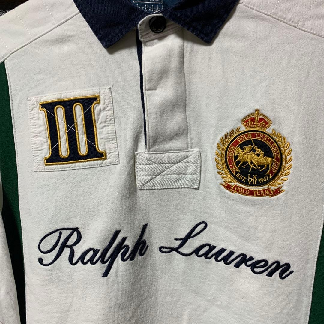 レア　Polo Ralph Lauren ラガーシャツ