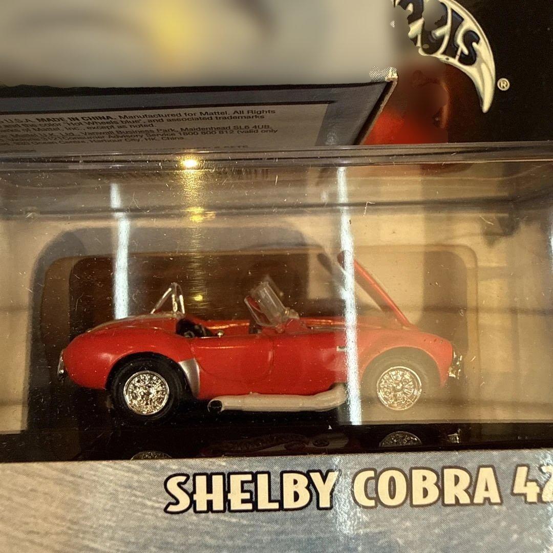 No267. 100％ホットウィール　SHELBY COBRA3台セット